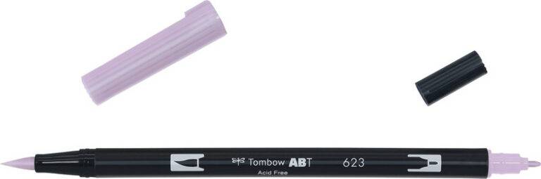 Tombow brush pen purple sage