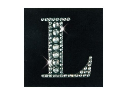 Art-Work: Strass Monogramm L