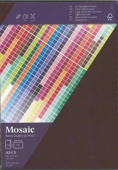 Mosaic Pkg A5/C5 dunkelbraun