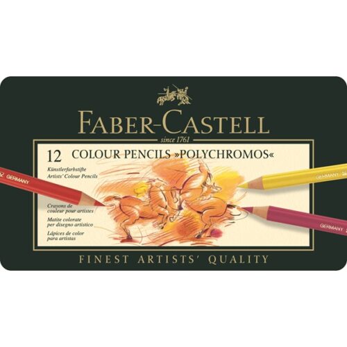 Polychromos 12er Farbstift Metalschachtel