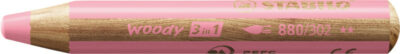 STABILO Woody 3 in 1 Malstift pastell pink