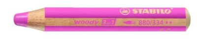 STABILO Woody 3 in 1 Malstift pink