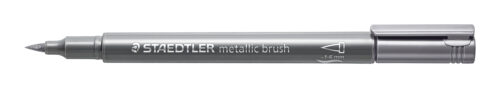 STAEDTLER Metallic Brush silber