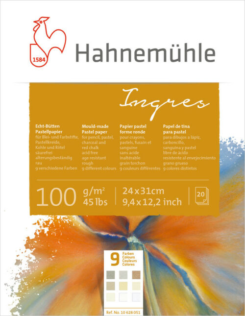 HAHNEMÜHLE Ingres Bütten 9 Colours