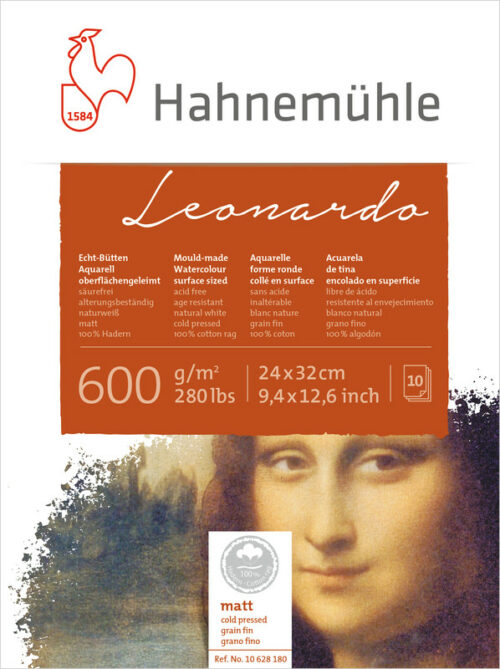 Hahnemühle | Echt - Bütten Aquarellkarton | Leonardo | matt