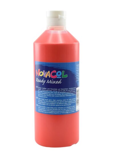 BL NOVACOL GOUACHE 500ML HELLROT