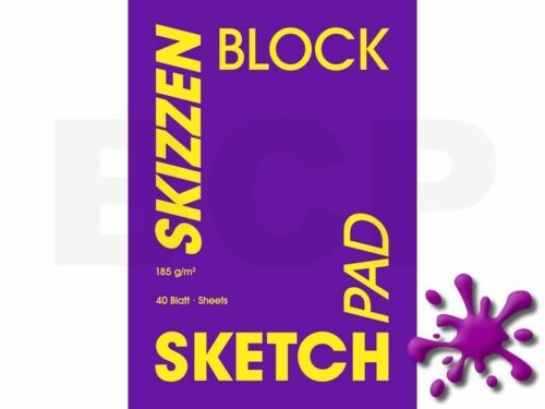 SKIZZENBLOCK 40BLATT 185G A3