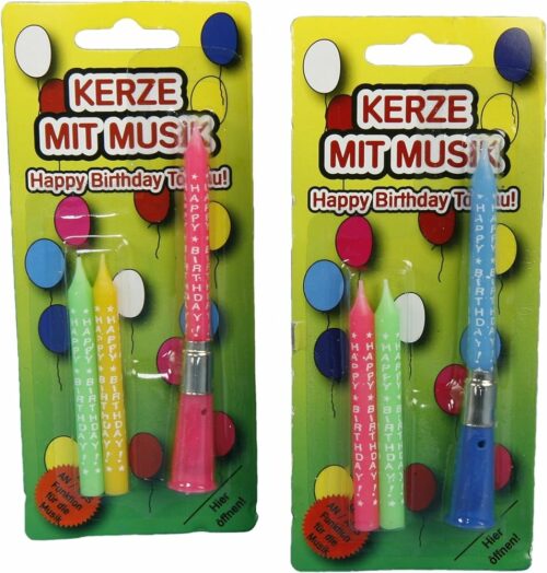 Kerze mit Musik