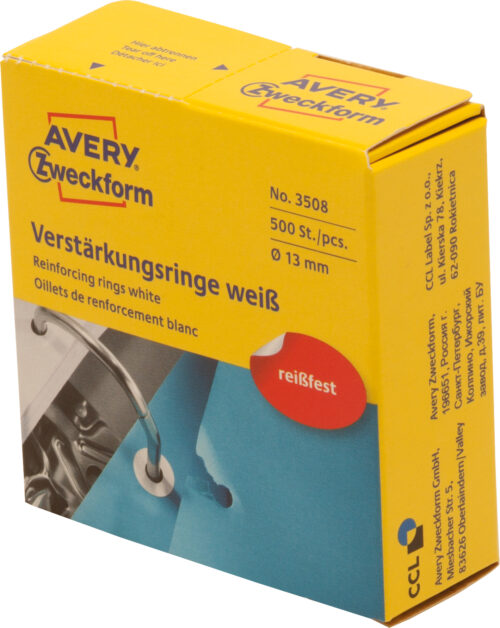 Verstärkungsringe weiss 500 Stück