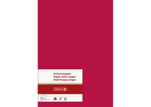 Universalpapier A4 160g rot 25Bl