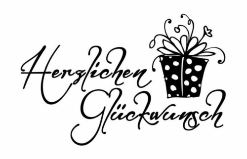 Stempel Herzlichen Glückwunsch 2