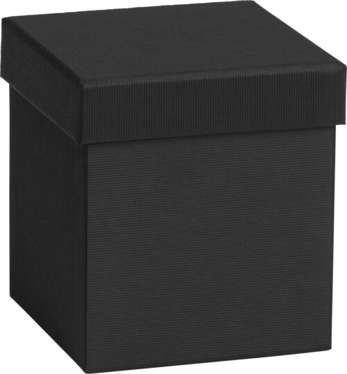 Geschenkbox 11x11x12 schwarz