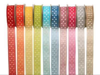 Cubino Dots grau 15mm