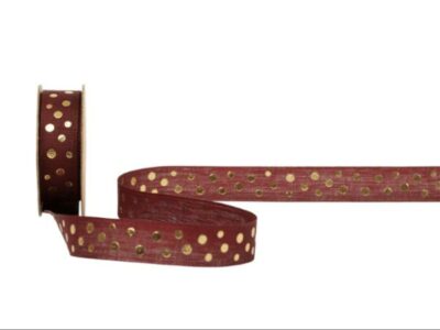 Cubino Golda bordeaux-gold 16mm