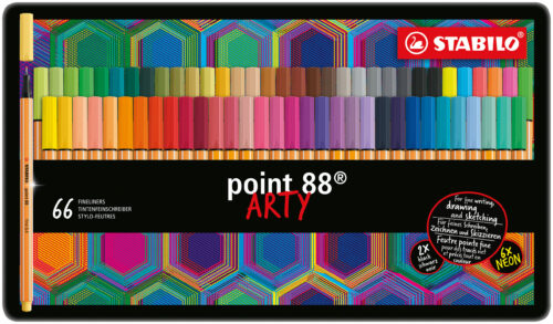 STABILO Point 88 Arty 66er Etui