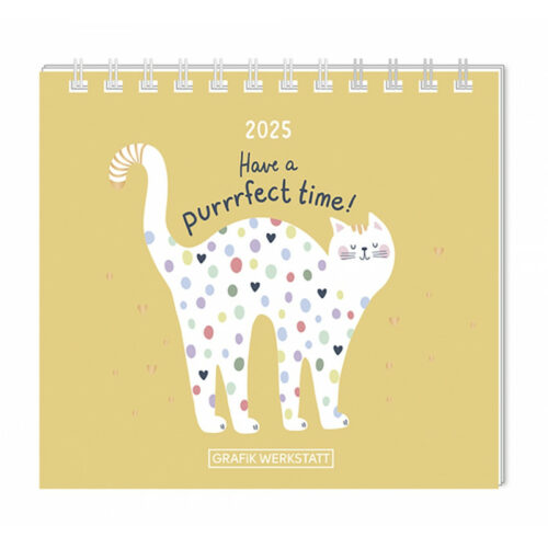 Mini-Kalender 2025 Have a purrfect time!