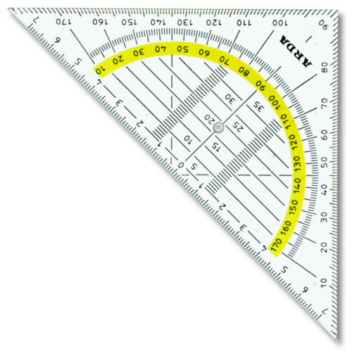 Geodreieck 16 cm