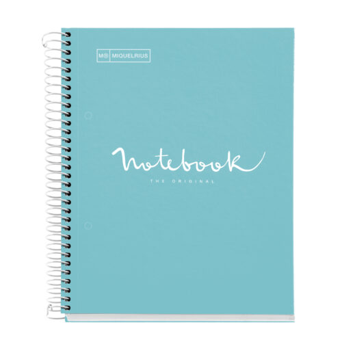 Emotions Notebook A5 kariert Sky Blue