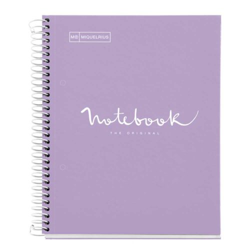 Emotions Notebook A5 kariert Lavender