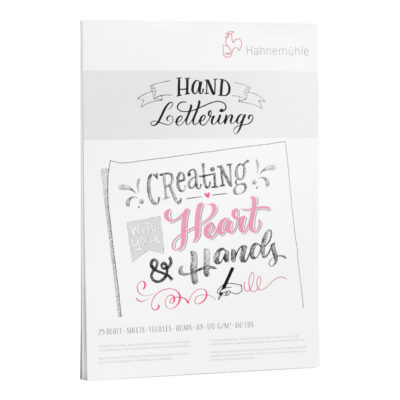 Hand Lettering Sat 170g 25bl A4