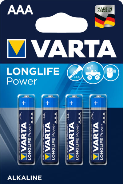 VARTA Batterie Longlife Power AAA/LR03