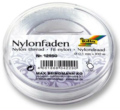 Nylon-Faden 100m, 0,5mm