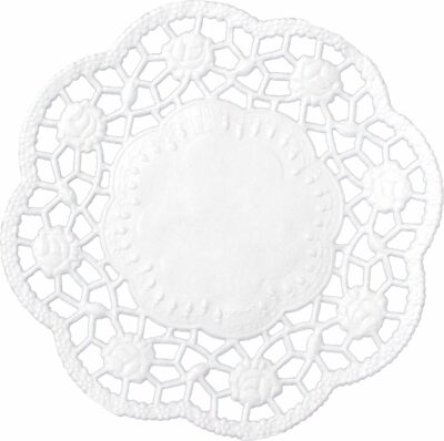 Papierspitzen 9cm weiss 24 Stück