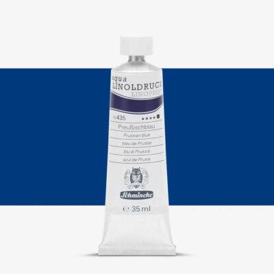 SCHMINCKE LINOLDRUCK AQUA 35ML preussischblau