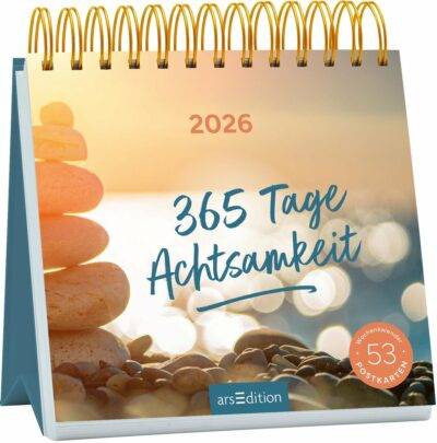 Postkartenkalender 2026 Achtsamkeit