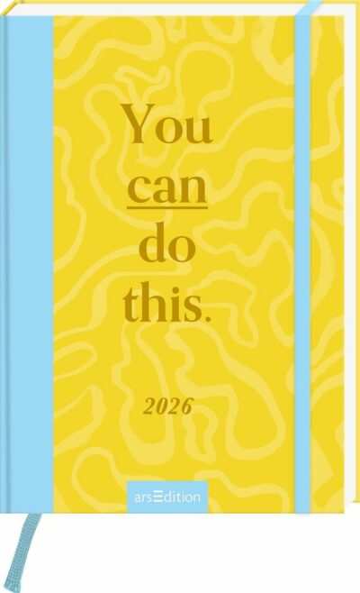 Buchkalender 2026 You can do this