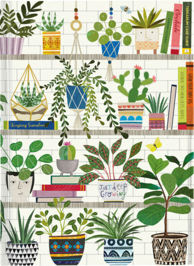 Notizbuch Books & Plants A5