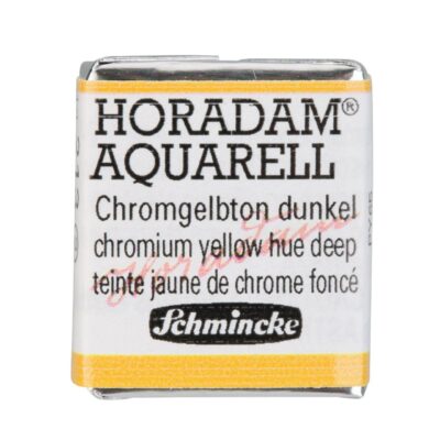 HORADAM® AQUARELL Chromgelbton dunkel 1/2 N.