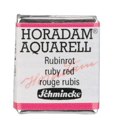 HORADAM® AQUARELL Rubinrot 1/2 N.