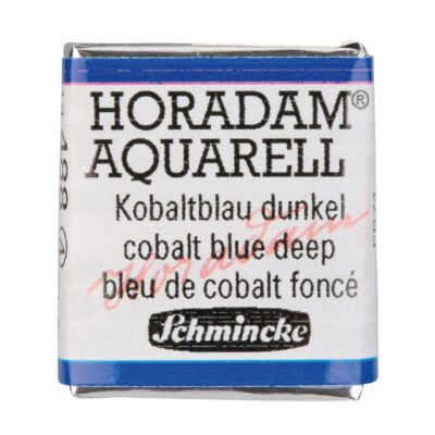 HORADAM® AQUARELL Kobaltblau dunkel 1/2 N.