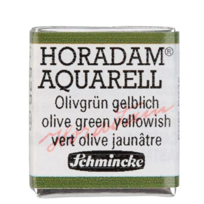 HORADAM® AQUARELL Olivgrün gelblich 1/2 N.