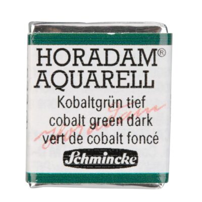 HORADAM® AQUARELL Kobaltgrün tief 1/2 N.