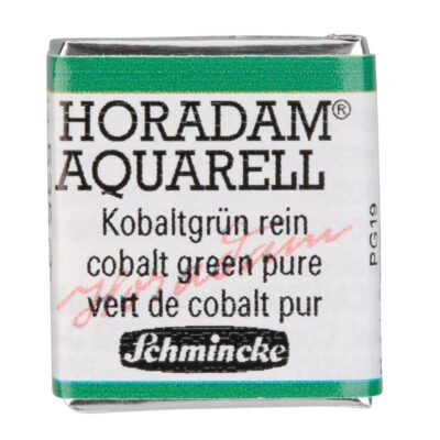 HORADAM® AQUARELL Kobaltgrün rein 1/2 N.