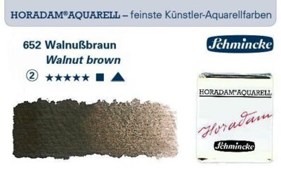 HORADAM® AQUARELL Wallnussbraun 1/2 N.