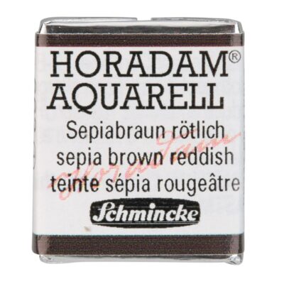 HORADAM® AQUARELL Sepiabraun rötlich 1/2 N.