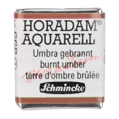 HORADAM® AQUARELL Umbra gebrannt 1/2 N.