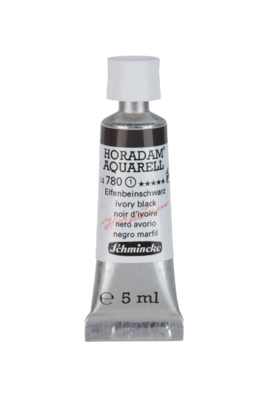 HORADAM® AQUARELL Elfenbeinschwarz 5ml