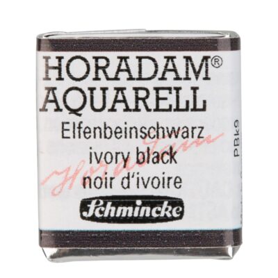 HORADAM® AQUARELL Elfenbeinschwarz 1/2 N.