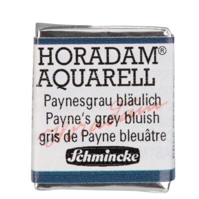 HORADAM® AQUARELL Paynesgrau bläulich 1/2 N.