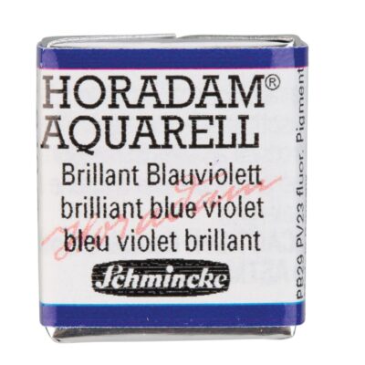 HORADAM® AQUARELL Brillant Blauviolett 1/2 N.